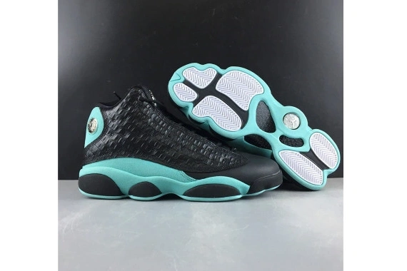 GREEN ISLAND RETRO 414571-030 13 JORDAN BLACK 414571-030 AIR 0109